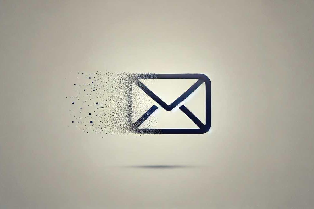 Un email que desaparece