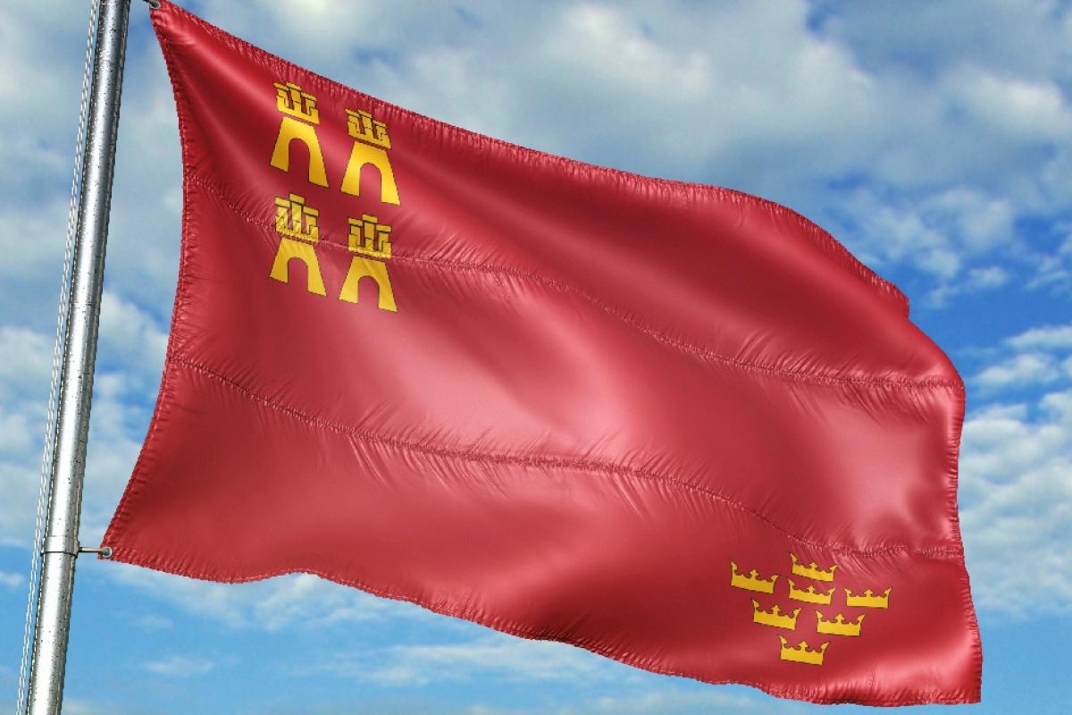 Bandera de Murcia.