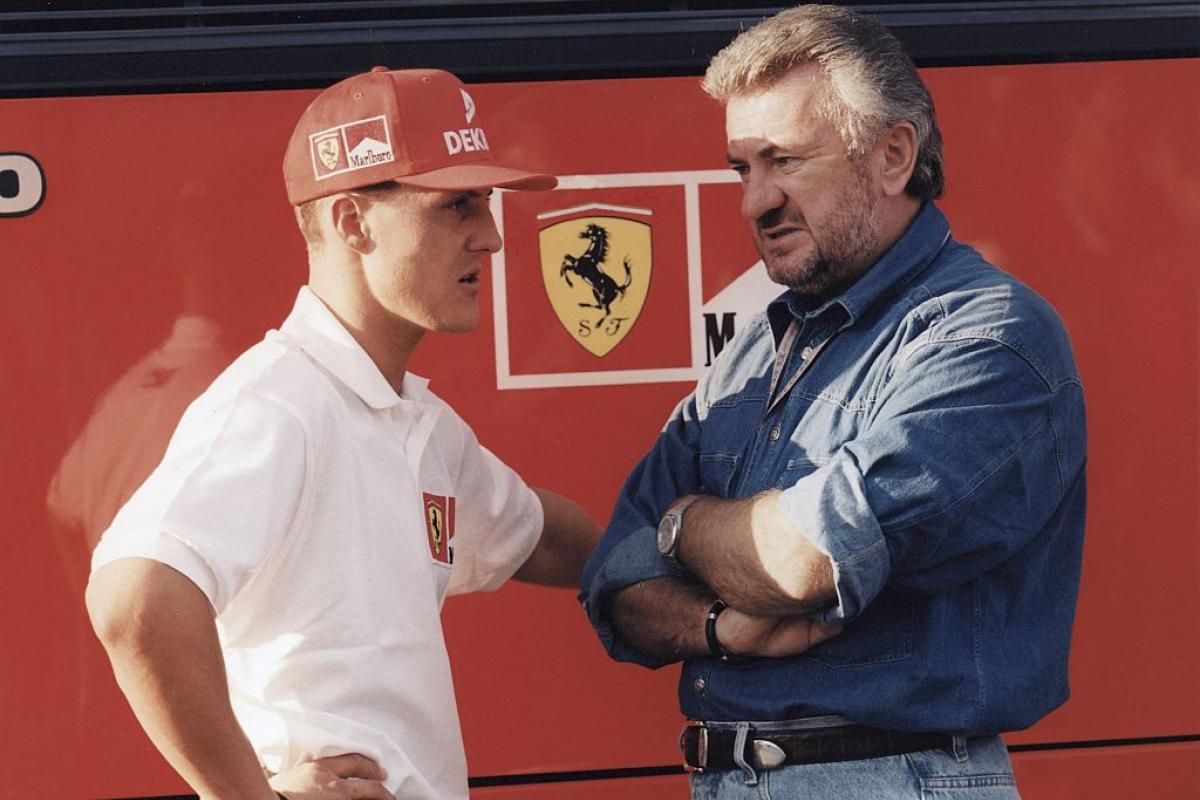 Willi Weber, junto a Michael Schumacher en una imagen de archivo