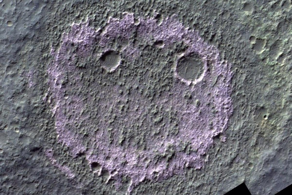 Una imagen infrarroja reciente del Orbitador de Gases Traza ExoMars de la Agencia Espacial Europea.