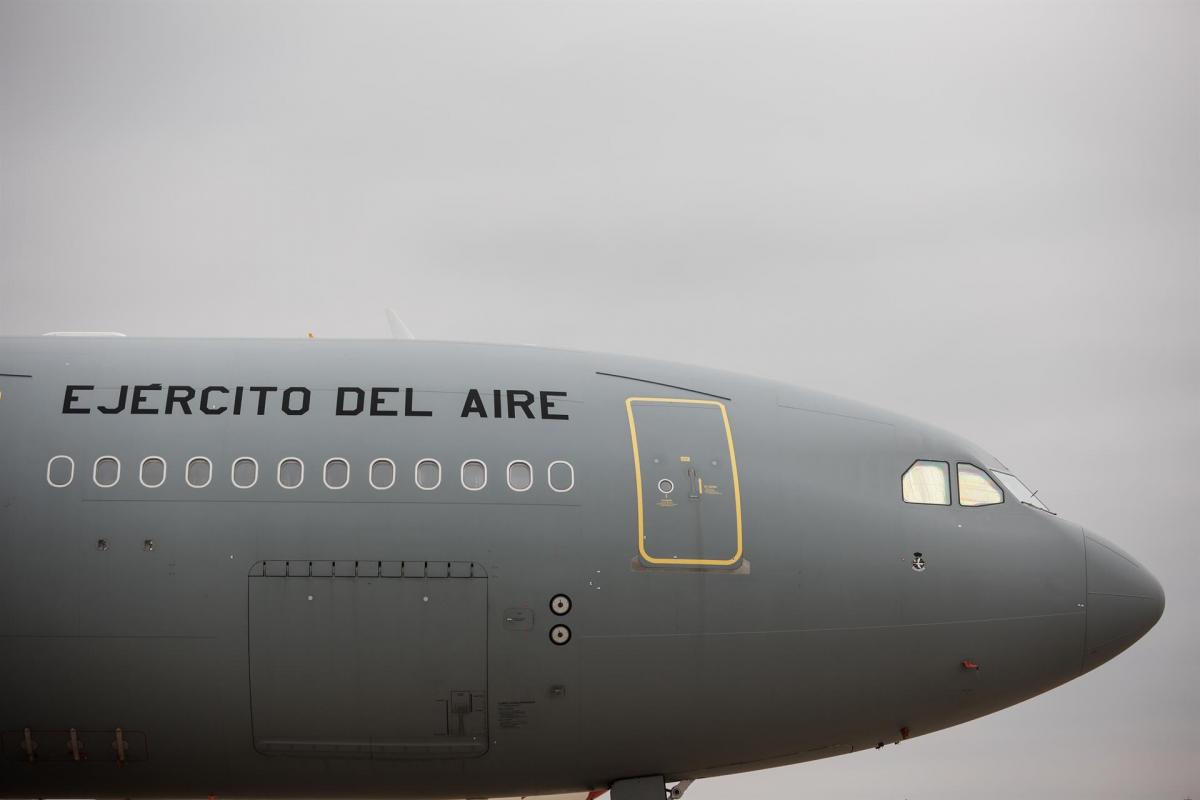 Un Airbus A330 del Ejército del Aire, en una imagen de archivo