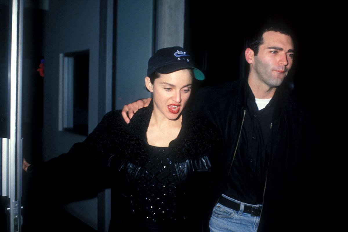 Madonna y su hermano, Christopher Ciccone, en una imagen de archivo.