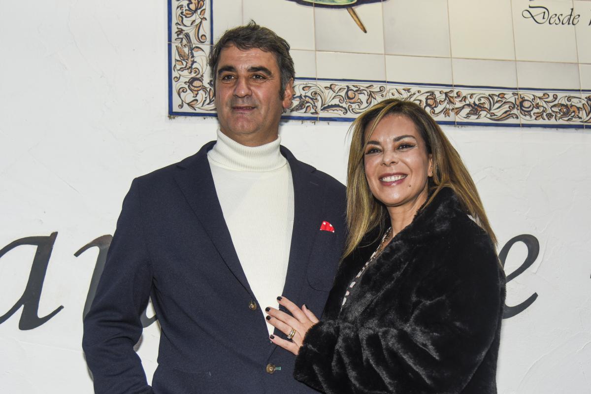 María José Campanario y Jesulín de Ubrique, fotografiados en Sevilla en enero de 2024.