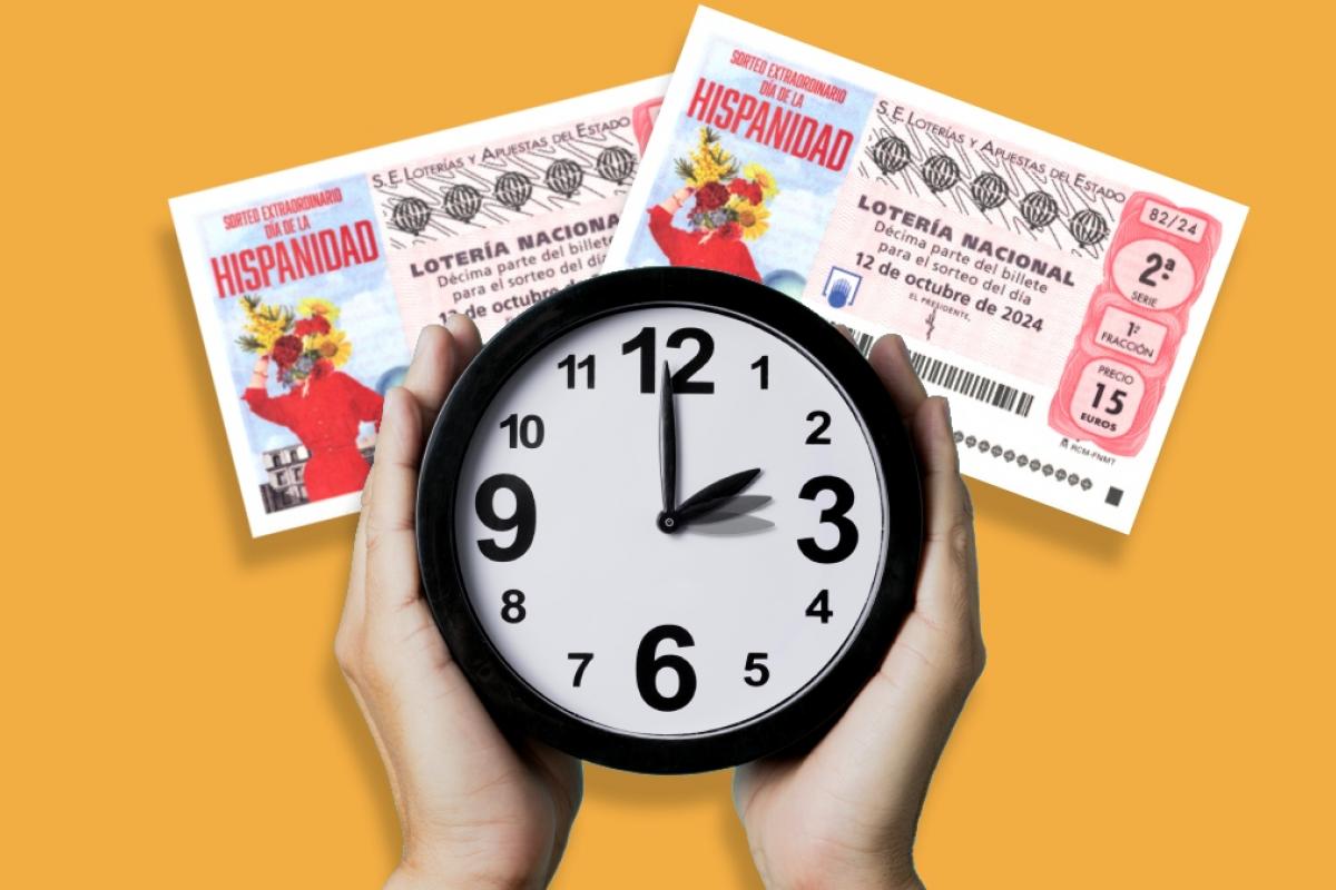 Hora del Sorteo Extraordinario del Día de la Hispanidad 2024 de Lotería Nacional
