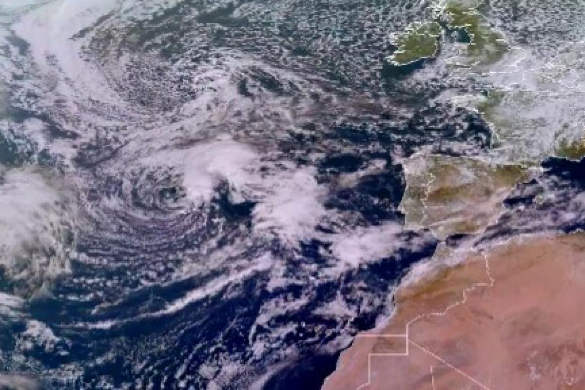 Mapa de previsión de los próximos días de AEMET