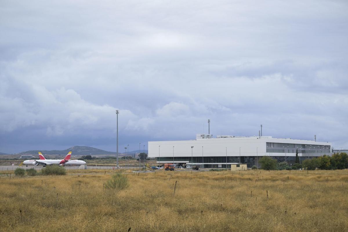 Vista de las instalaciones del aeropuerto de Ciudad Real.