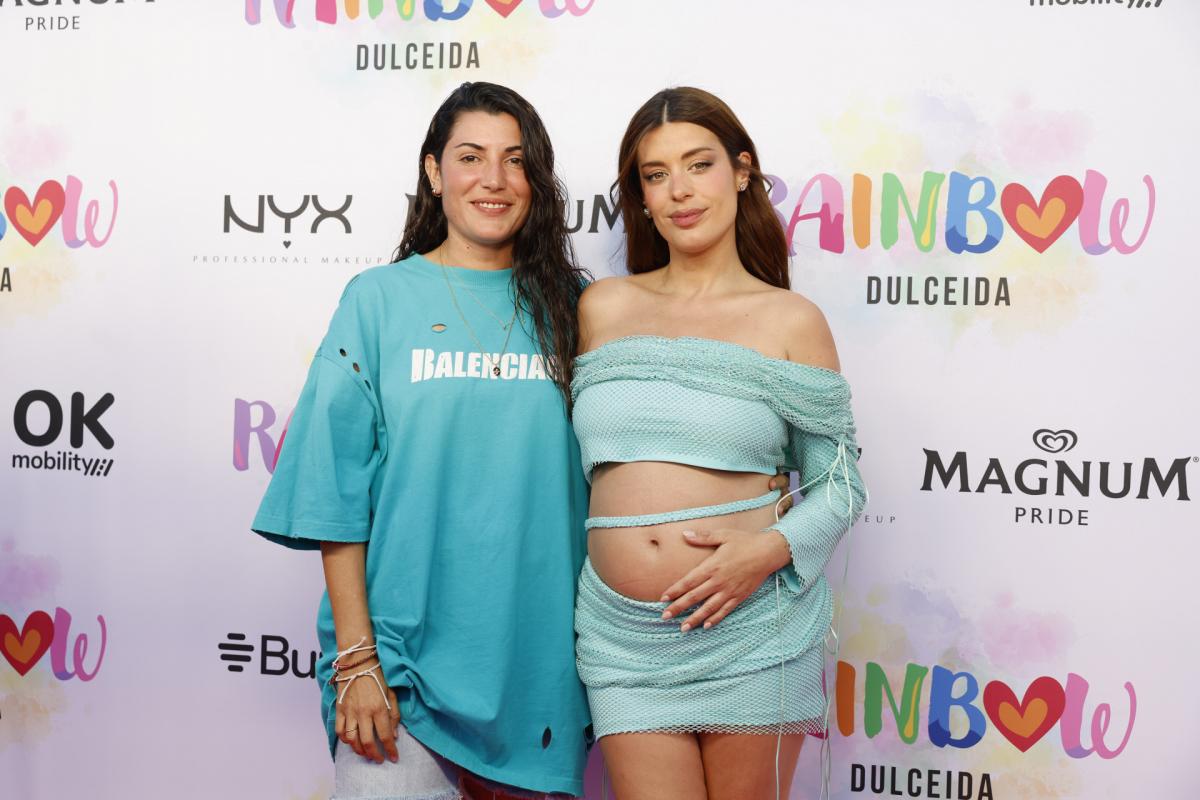 Dulceida y Alba Paul, en el Rainbow 2024 en julio de 2024.