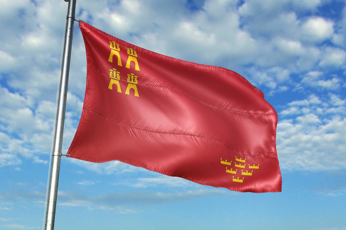 Bandera de Murcia.
