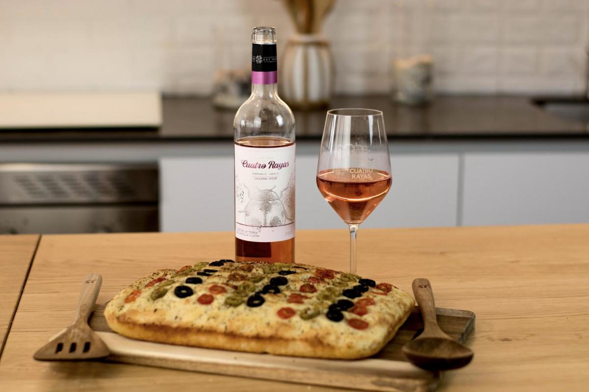 Cuatro Rayas Organic Rosé