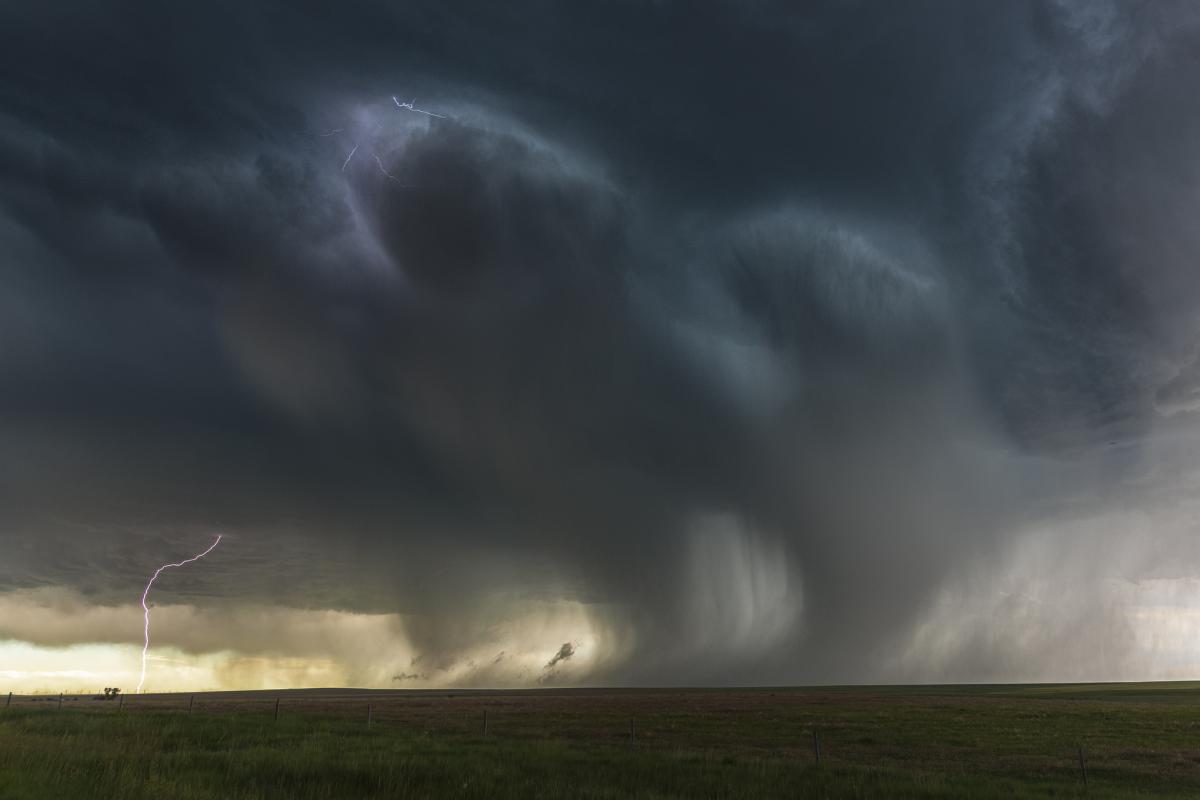 Imagen de una gran tormenta.