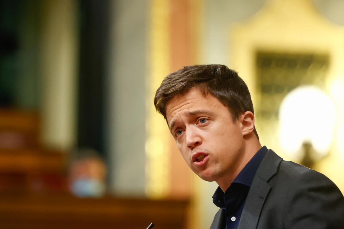Íñigo Errejón, en una imagen de marzo de 2022 en el Congreso de los Diputados.