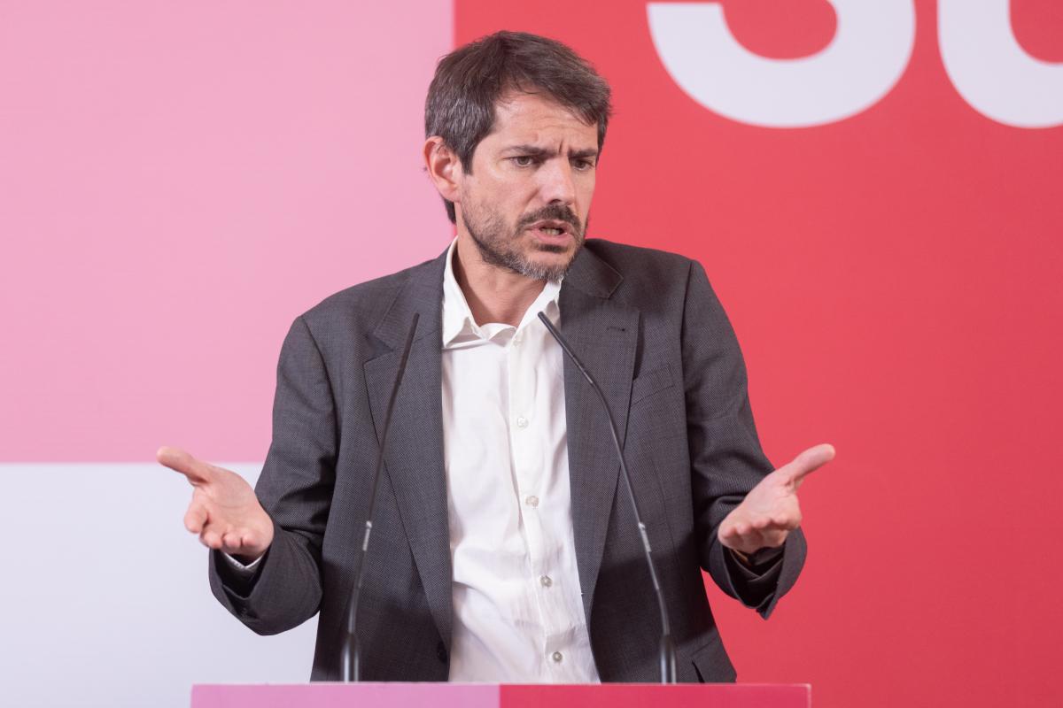 Foto de archivo de Ernest Urtasun en la sede de Sumar.