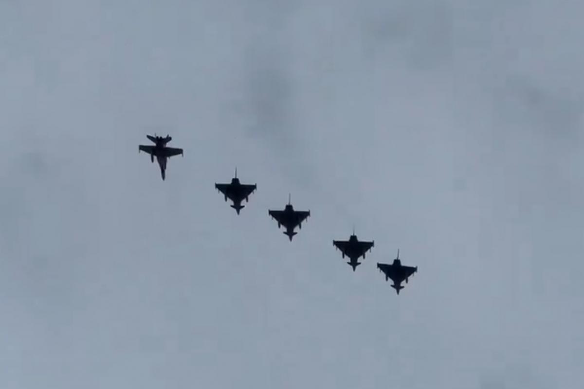 Cazas del Ejército del Aire español.