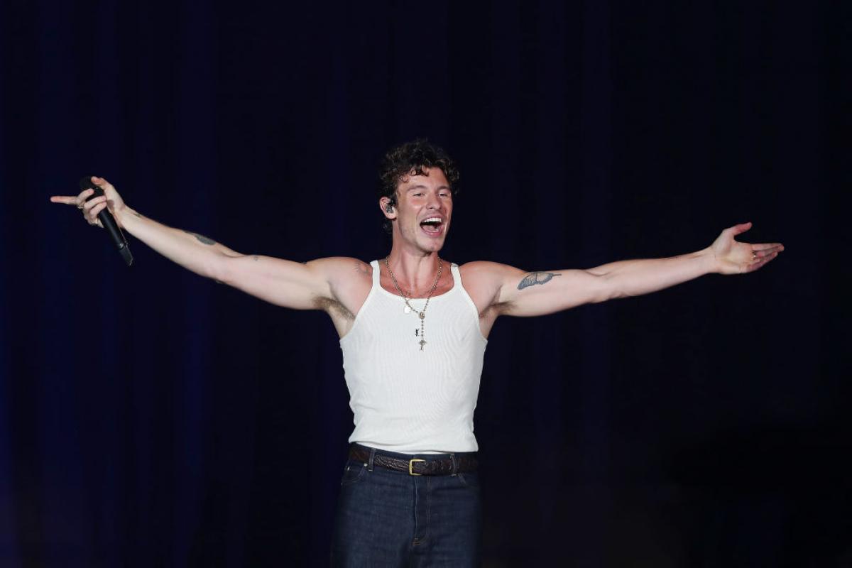 El cantante Shawn Mendes, fotografiado en Rock in Rio en Brasil el 23 de septiembre de 2024.