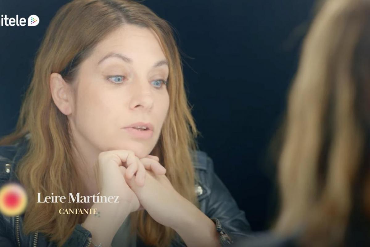 La cantante Leire Martínez en 'Me quedo conmigo'.