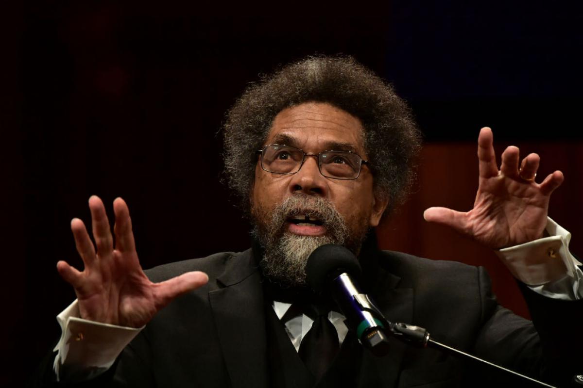 Cornell West durante una charla en la Universidad de Harvard el pasado 11 de octubre de 2024.