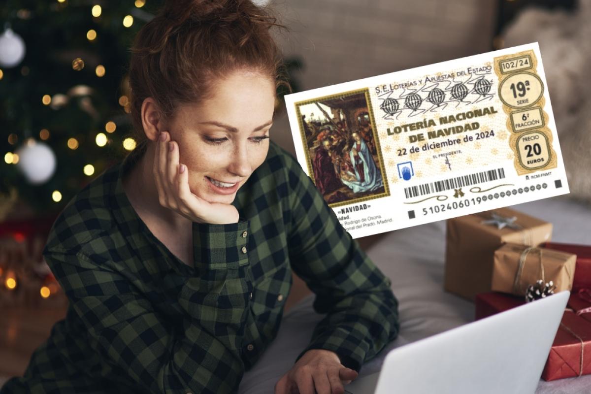 Comprar décimo de la Lotería de Navidad 2024 por internet