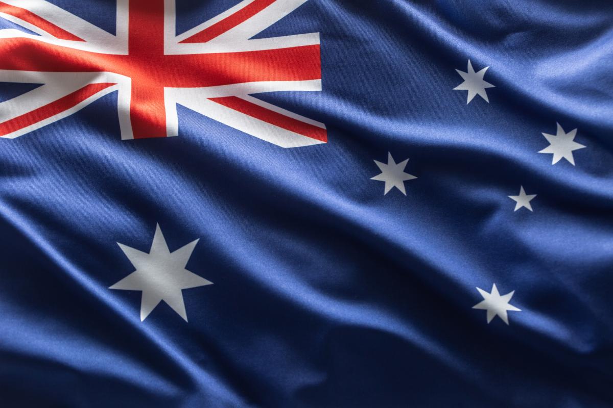 La bandera de Australia
