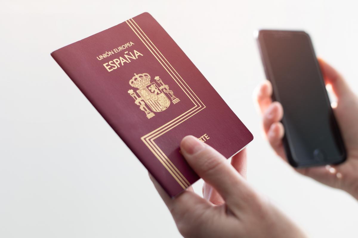 Pasaporte español