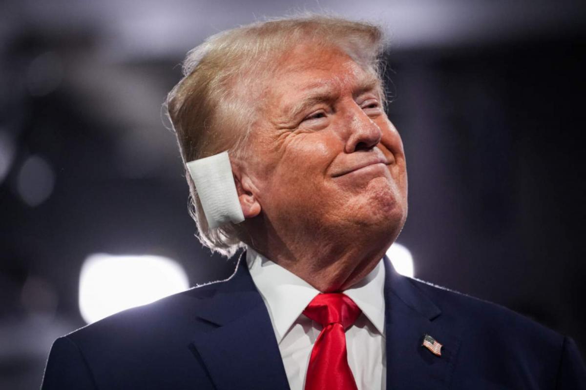 Aparición de Trump días después del intento de asesinato