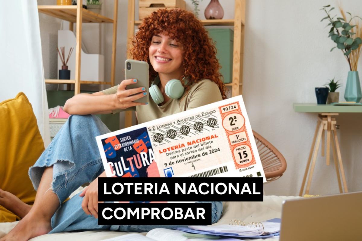 Lotería Nacional hoy en directo: comprobar Sorteo Extraordinario de Cultura 2024 del sábado 9 de noviembre.