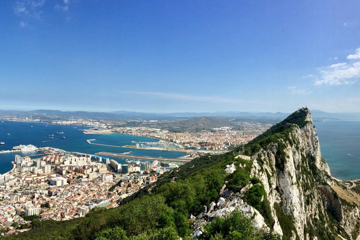 Peñón de Gibraltar.