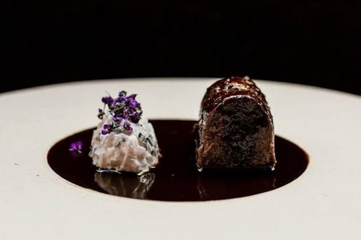 Royal de ciervo, plato de Bascoat.