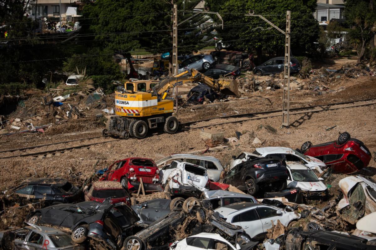 Rastro de destrucción de la DANA en Alfafar