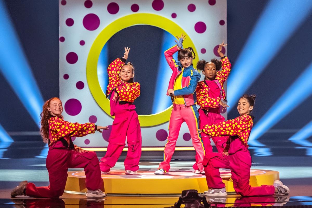 Segundo ensayo de Chloe DelaRosa, representante de España en Eurovisión Junior 2024.