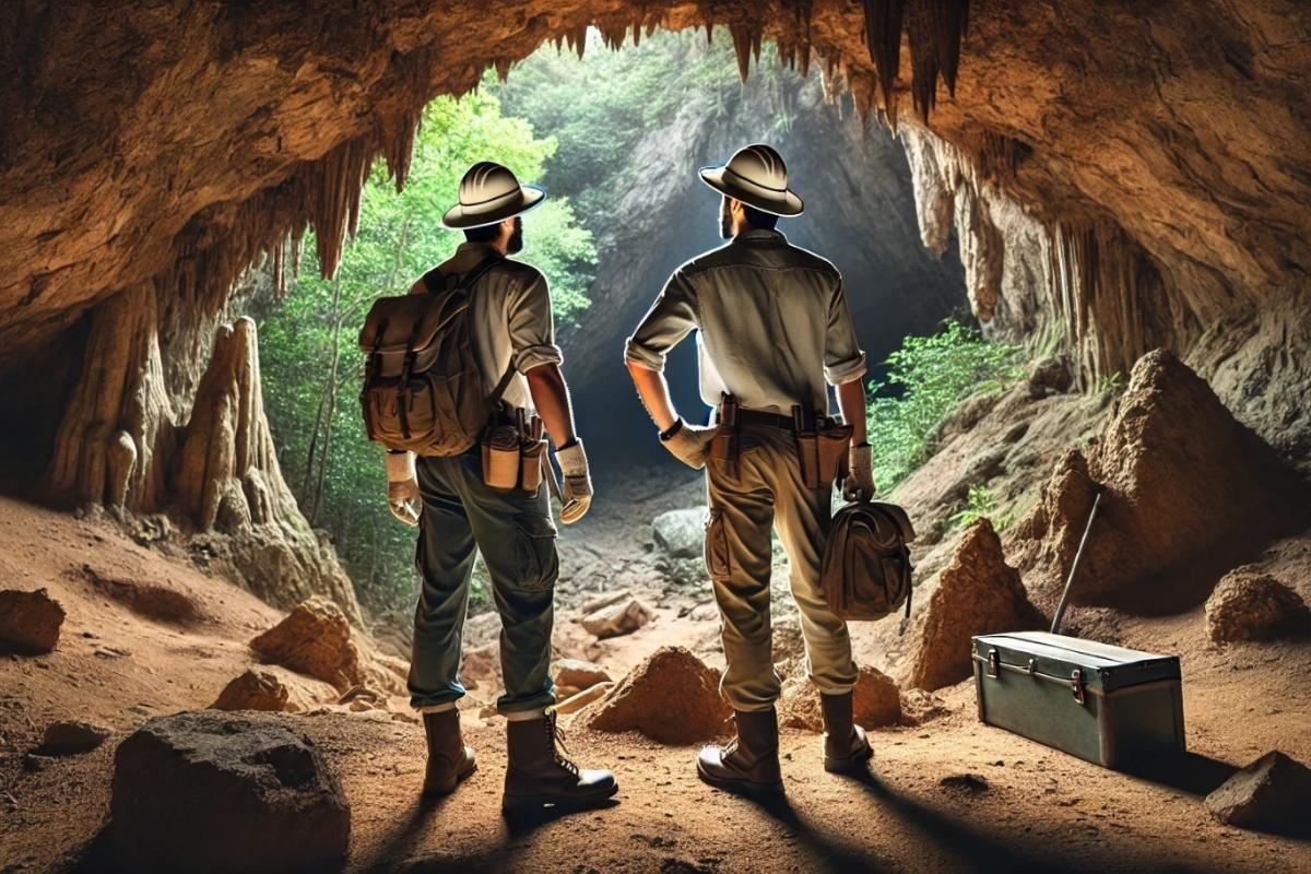 Recreación del descubrimiento.