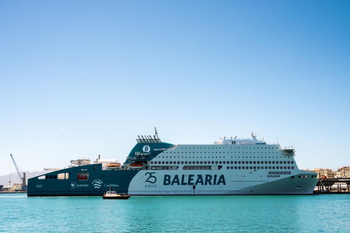 Embarcación de Balearia, en una imagen de archivo