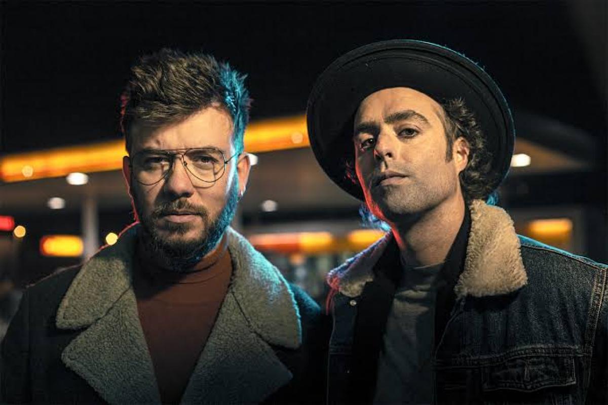 El grupo Antílopez en Oviedo (Asturias).