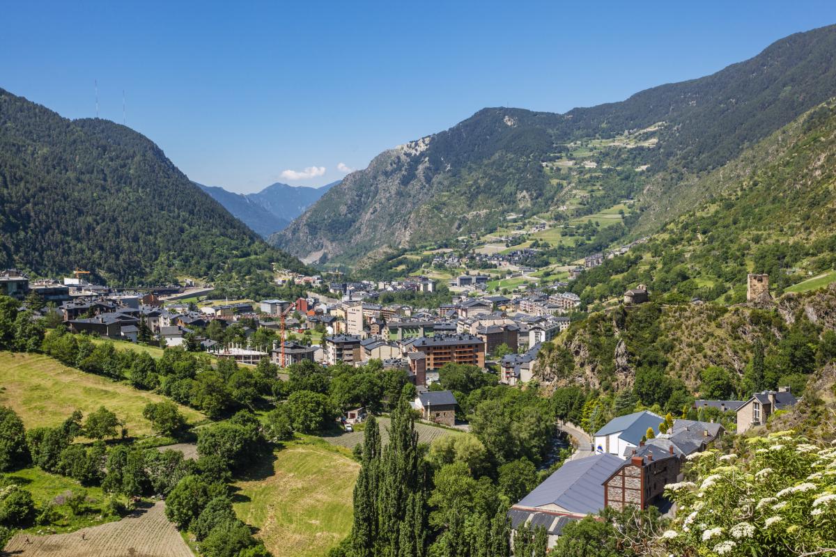 Vista del Principado de Andorra, en una imagen de archivo.