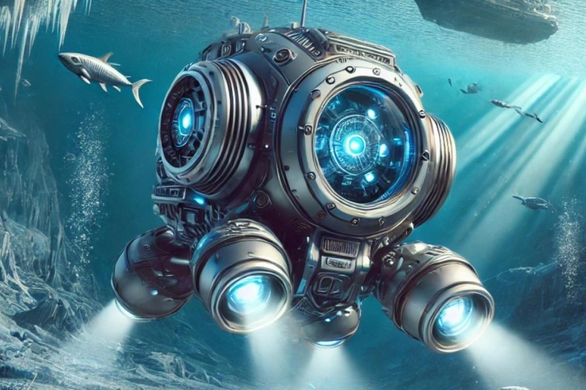 Recreación de los robots buceadores