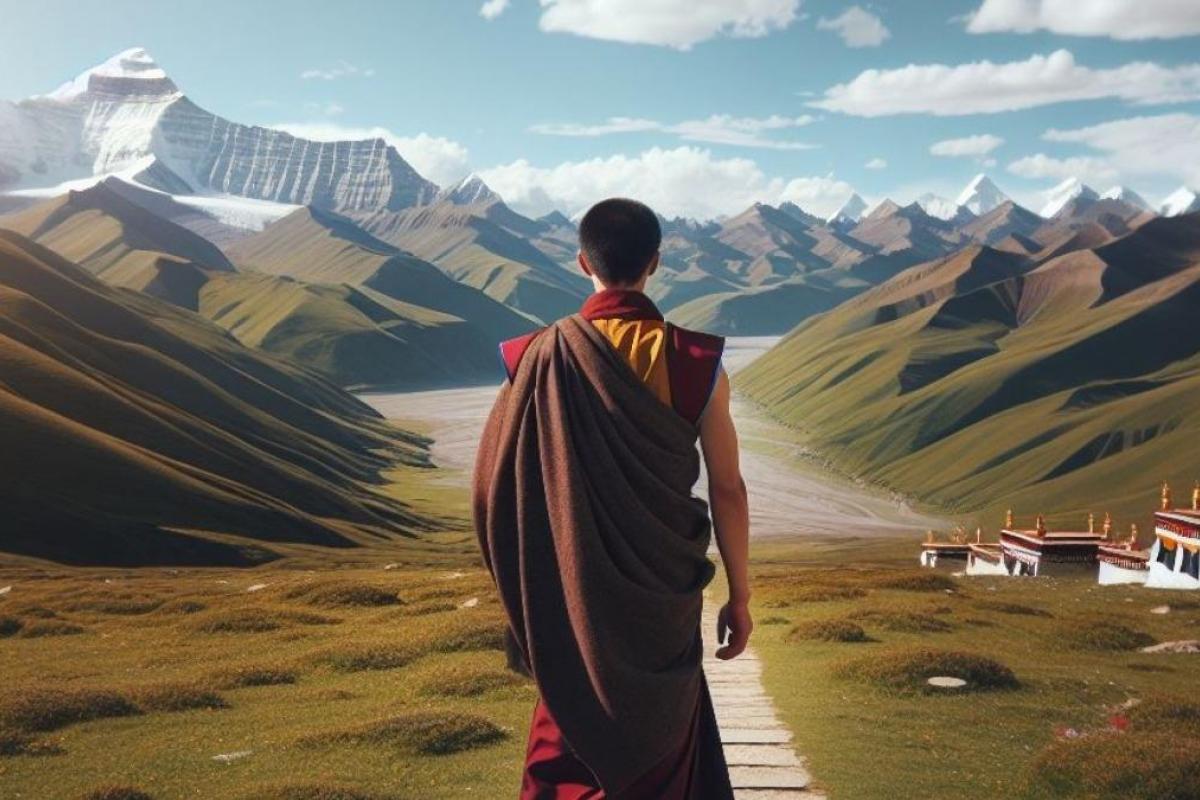 Un niño español abandona un monasterio tras años como monje budista en busca de la libertad