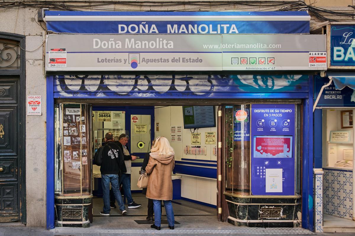 Fachada de Doña Manolita.