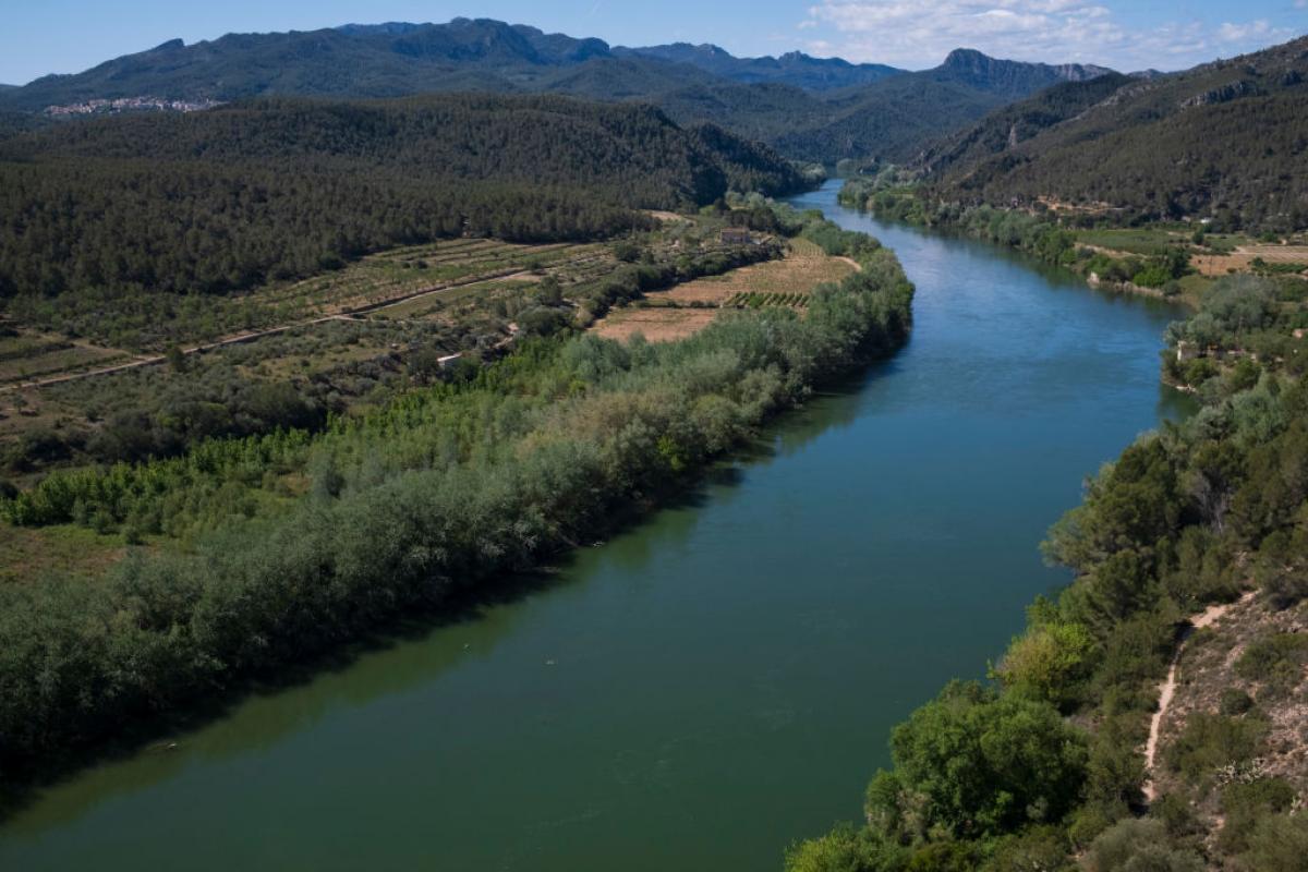 El Ebro, en una imagen de archivo