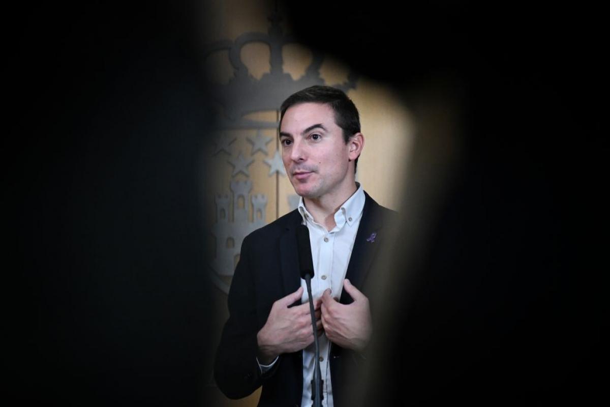 Juan Lobato, portavoz PSOE Asamblea Madrid, en una imagen de archivo.