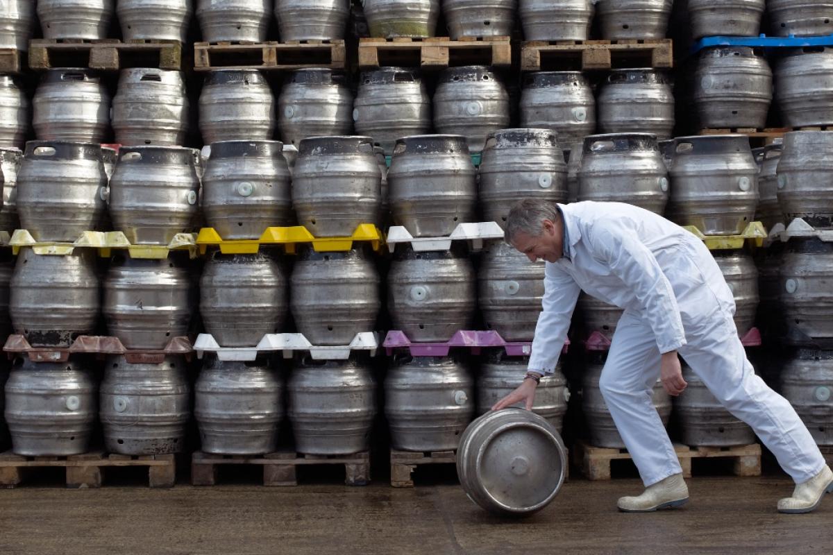 Barriles de cerveza