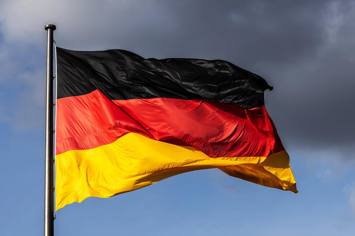 La bandera de Alemania