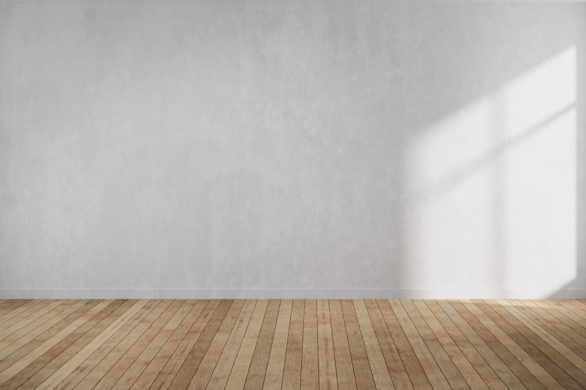 Una habitación vacía.