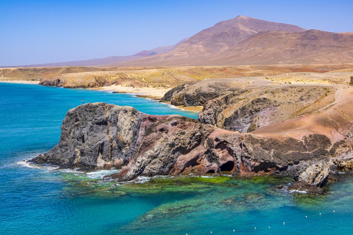 Imagen de archivo de un paraje natural en Lanzarote (Canarias).