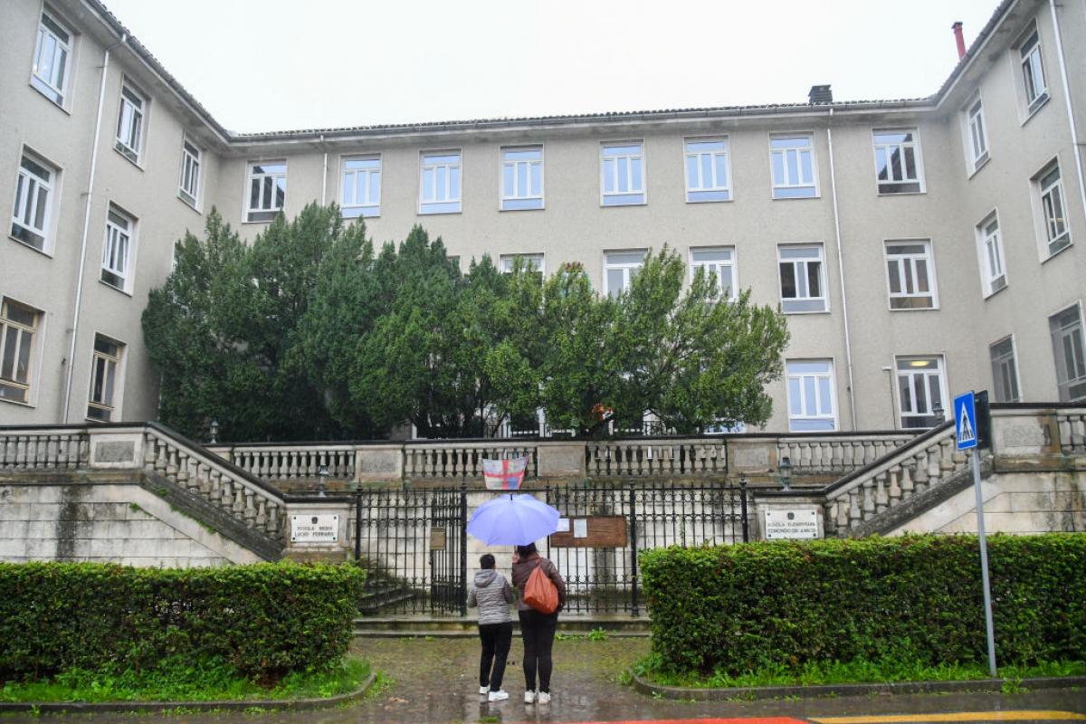 Un instituto de Milán.