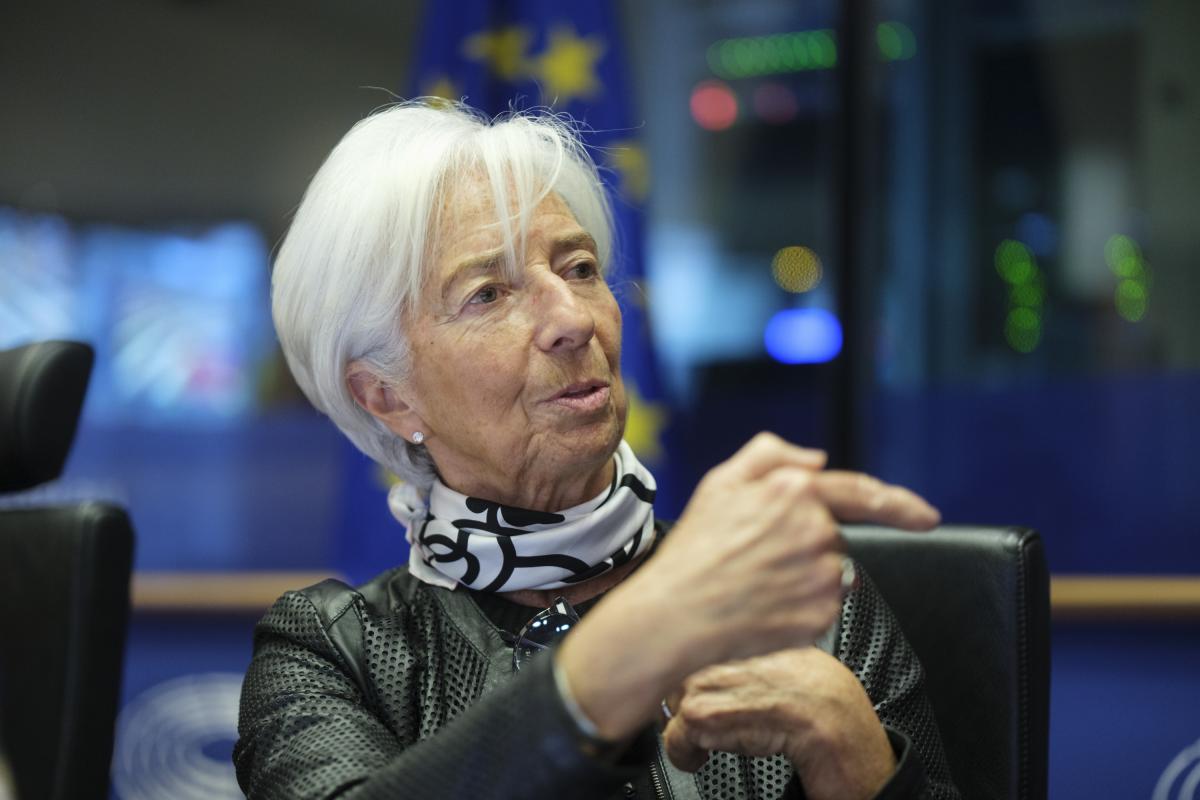 La presidenta del BCE, Christine Lagarde.