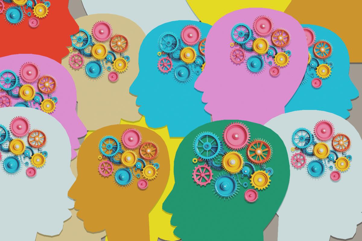 Imagen conceptual de salud mental.