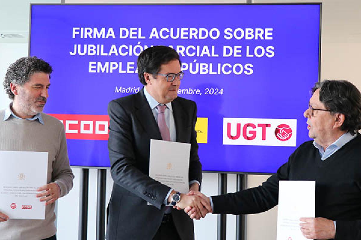 Acuerdo entre Gobierno y sindicatos