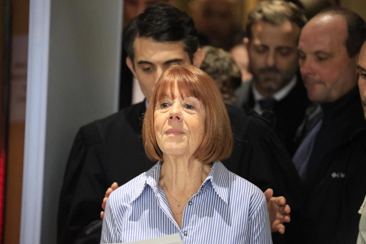 Gisèle Pelicot, este jueves en la Corte de Avignon, Francia.