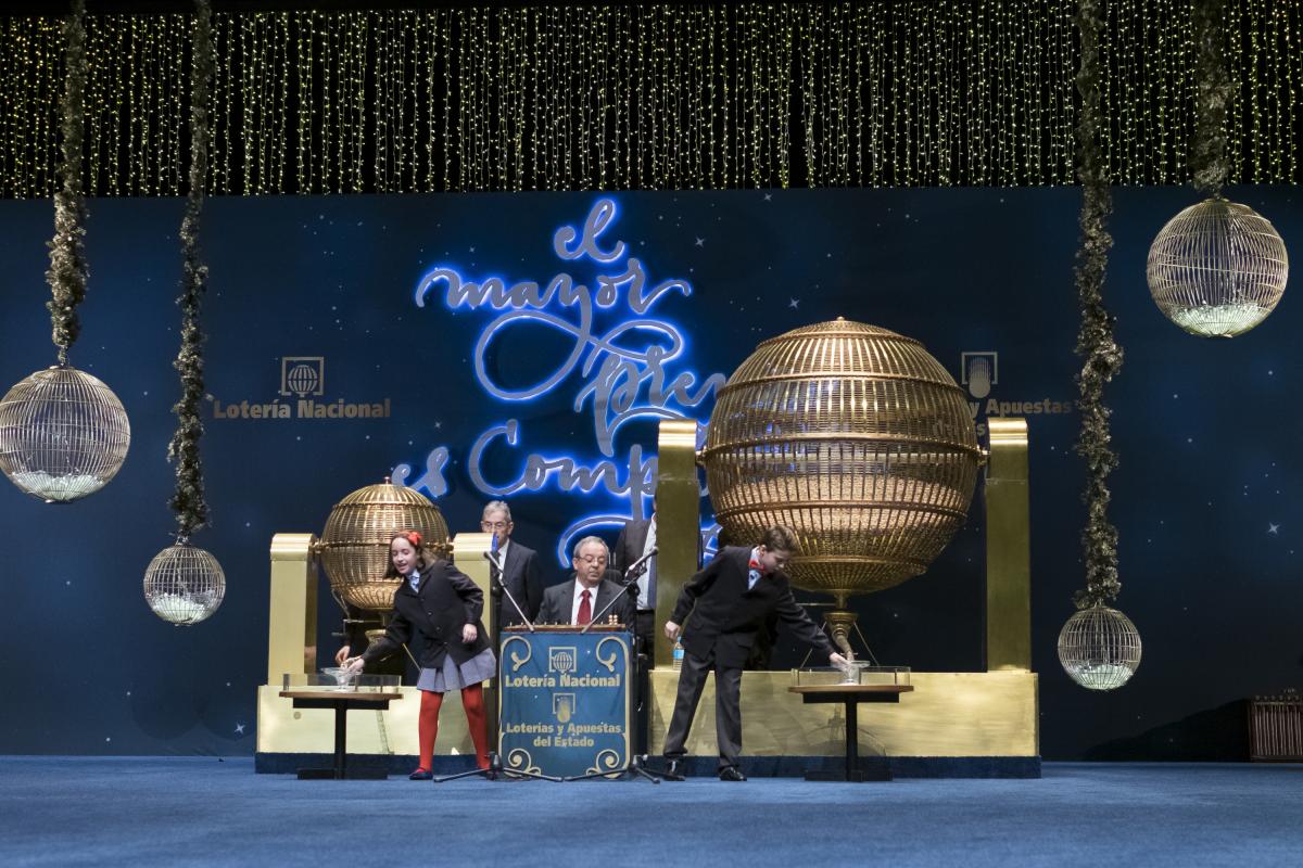 Lotería de Navidad en una imagen de archivo.