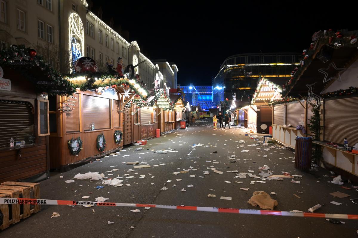 Atropello en un mercadillo navideño en Alemania.
