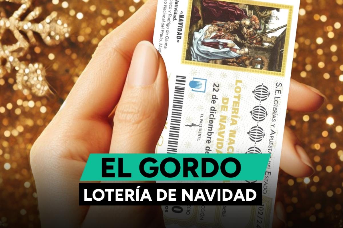 El Gordo, primer premio de la Lotería de Navidad 2024